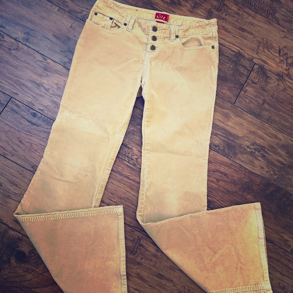 Tilt Flared Leg Corduroy Pants